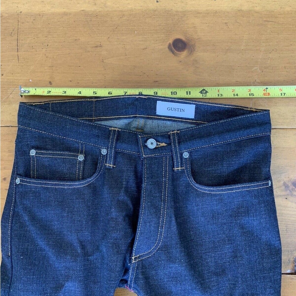 Raw denim selvedge men’s jean, Brand: Gustin,NWOT